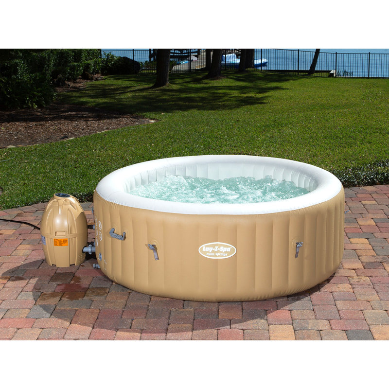 Symple Stuff 120 - Jet Plastic Round Inflatable Hot Tub