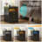 Smart Nightstand With Motion Sensor Light, Hidden Gun Drawer, Wireless Charging, Usb & Type-c Ports, And 3 Storage Drawers-921522469