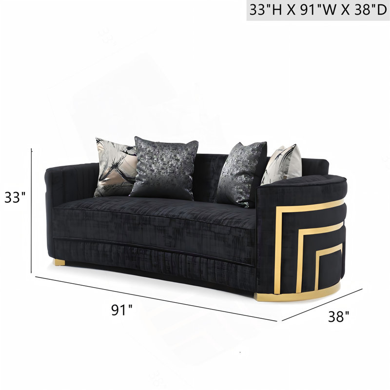 Soledad Sofa , Black