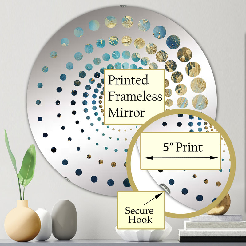 Briag Circle Mirror, 23.6" x 23.6"