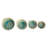 Creative Co-Op Abode 4 -Piece Stoneware Measuring Cup Set