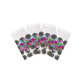 Pistils Metal Bouquet Hemstitch 22" Linen/Cotton Napkin