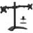 Mount-It Full Motion Adjustable Double Monitor Desk Stand | Fits 21 - 32 In. Computer Screens