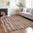 Lamanna Washable Striped Indoor / Outdoor Rug-95452674