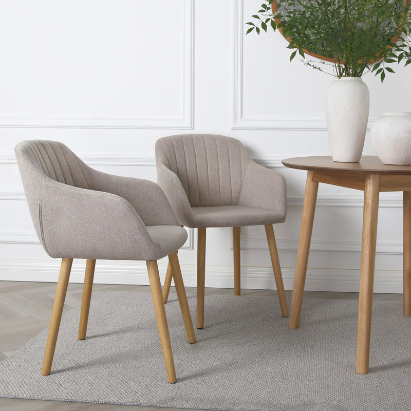 48 cm H Armchair, Beige