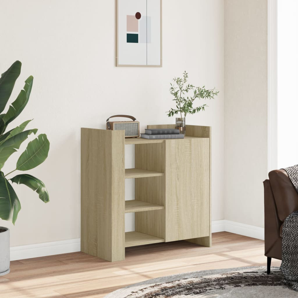 Vidaxl Sideboard Sonoma-Eiche 73,5X35x75 Cm Holzwerkstoff