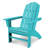 POLYWOOD Vineyard Curveback Resin Adirondack Chair-27659455