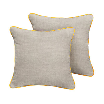 Ensemble de 2 coussins d'extérieur Sunbrella