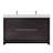 Nubell 59'' Double Bathroom Vanity with Acrylic Top-579506843-578872433