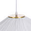 Luminaire suspendu blanc 1 lumière Alexandia-1337911460