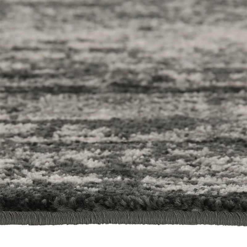 Sydney Vintage Abstract Synthetic Area Rug, Rectangle 100 x 140cm