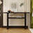Minimalist Console Table With Shelf-900295468