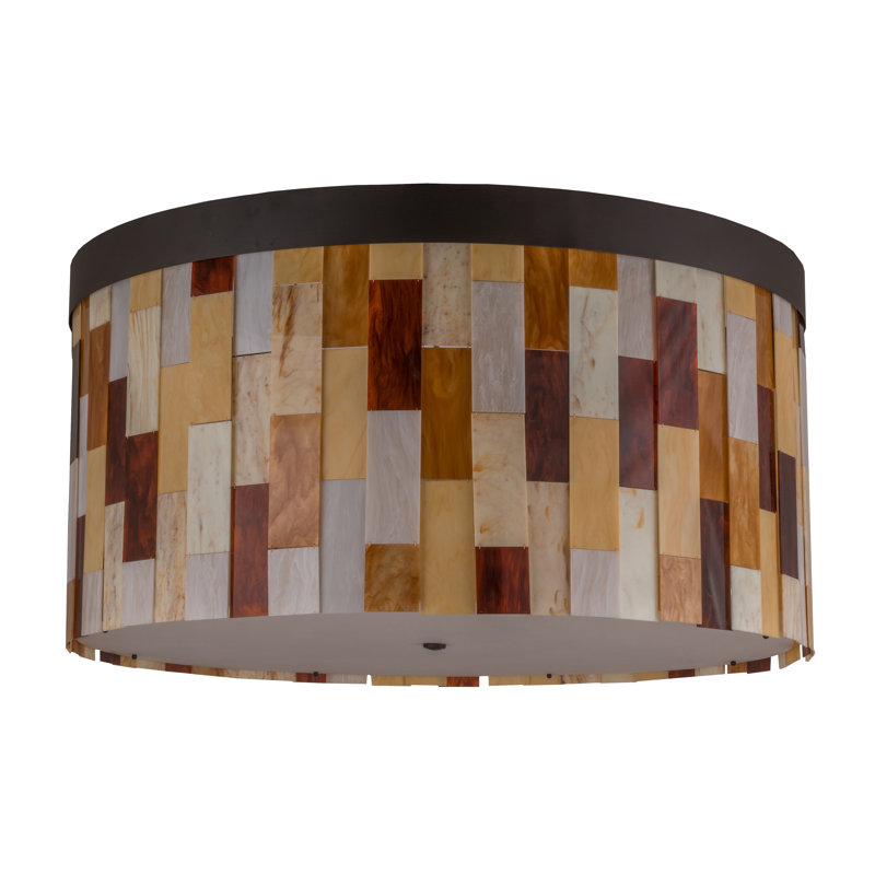 Calico 6 - Light Flush Mount, 24" H x 47" W x 47" D