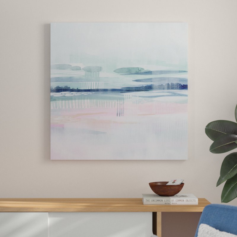 Patience I, peinture sur toile tendue, H 36 po x l 36 po