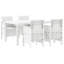 5 Piece Garden Dining Set Poly Rattan-1483614825