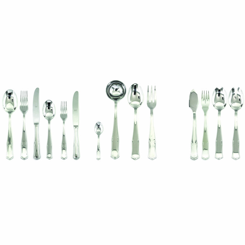 Bavaria Flatware Set (Configuration P) - 113 Pieces - Stainless Steel