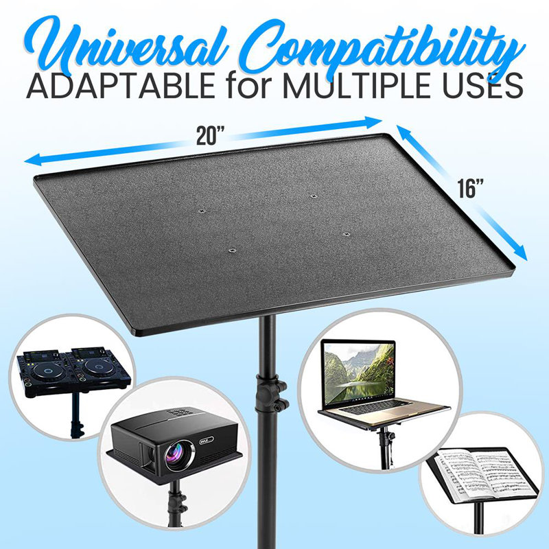 28'' H x 20'' W Laptop Cart