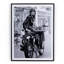 Françoise Hardy On Bike Print-1921498544