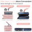 Ensembles de bagages 3 pièces (20/24/28), bagages de cabine extensibles avec serrure TSA approuvée, coque rigide 100% PC et valise légère avec poche avant et roues pivotantes-133052300