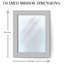 Miroir mural Haile