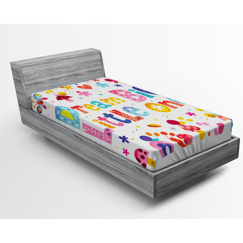Microfiber Fitted Sheet, Twin Fitted Sheet