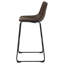 Ensemble de 2 tabourets de bar modernes de style industriel, de style rustique et rétro pour les salles à manger et les salles de jeux.