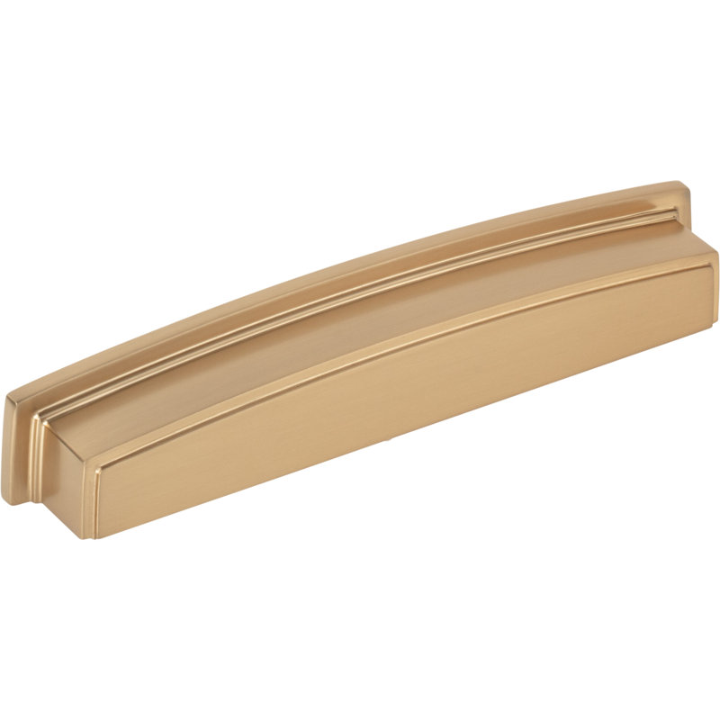 Cup / Bin Pull, Satin Bronze