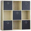 Meiting 96.5cm H x 96.5cm W Bookcase-574573933