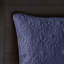 Courtepointe bleu marine double / grand - coton prélavé pour plus de durabilité 3 avec literie à motif classique et rembourré réversible pour un confort matelassé