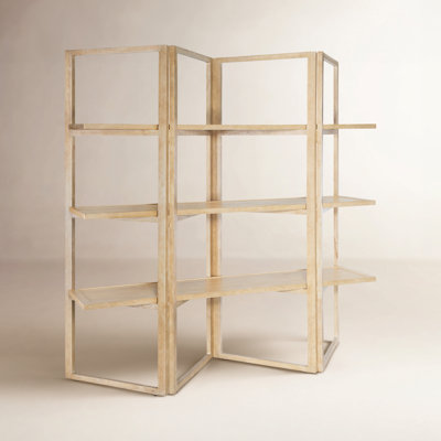 Retreat Wide Geometric Bookcase
