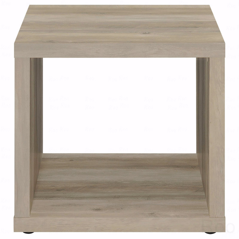 Square Engineered Wooden Side End Table