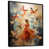 Black Floater Framed