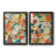 «Country Flowers I», ensemble de 2 peintures sur toile encadrées-2070565690-2070565693