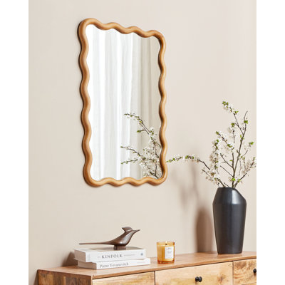 Serinah Solid Wood Wall Mirror