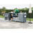 K&K 66.5" Outdoor Kitchen Island For Big Green Egg Grills, Solid Wood Outdoor Grill Cart For Tabletop Grill With Stainless Steel Top, Drawer, Compatible With Large Big Green Egg, Kamado Joe-124923932