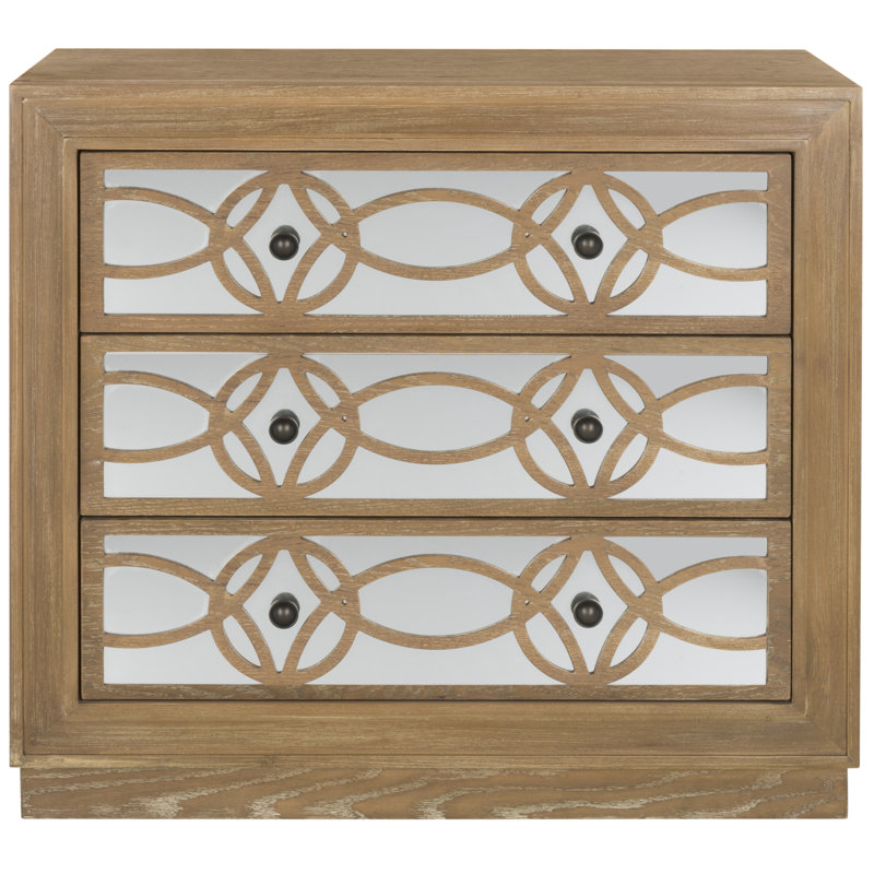Glacaeu Accent Chest, Rustic Oak