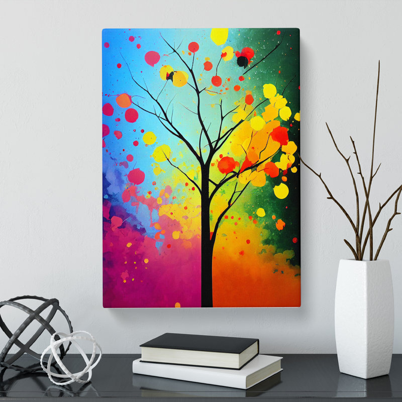 Apple Tree Colours Vol.3 - Wrapped Canvas Print, 50cm H x 35cm W x 3cm D