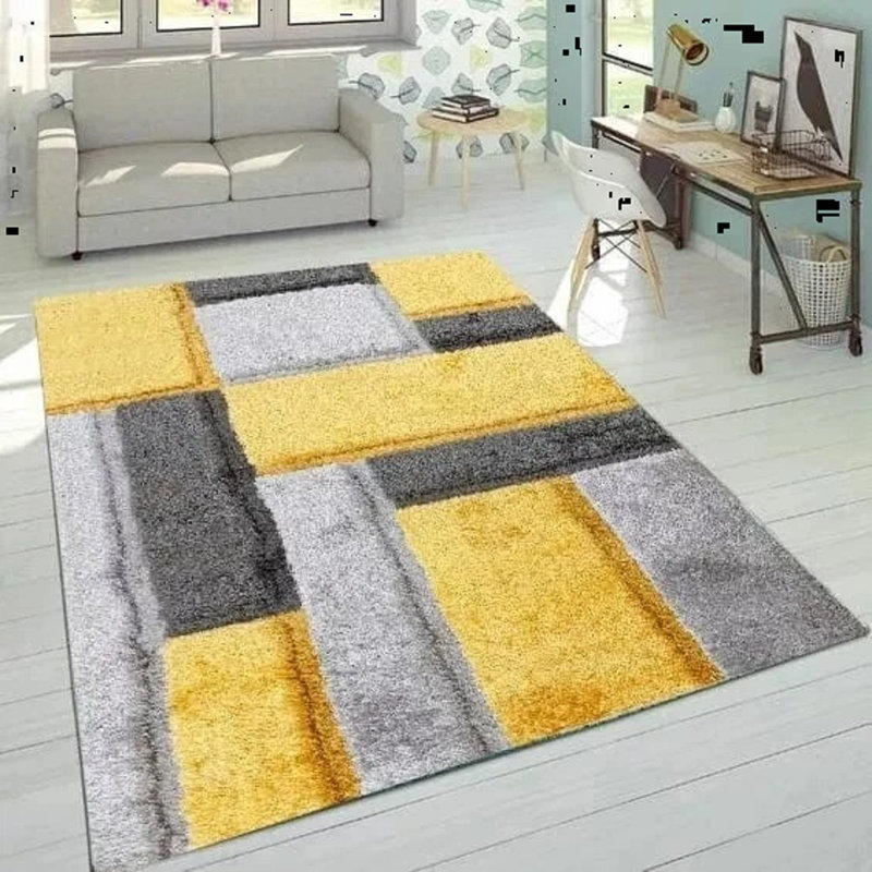 Modern Stylish Large Shaggy Area Rugs Hallway Living Room Bedroom Carpet Mats*, Rectangle 120 x 170 cm