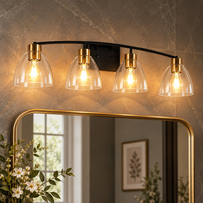 Bergeson 4 - Light Dimmable Vanity Light