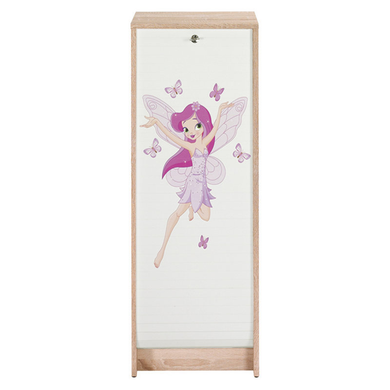 Gratiana 1 -Door 5 -Shelf, Oak