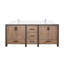 Ensemble de meuble-lavabo double en P 22 po avec dessus en marbre de culture et robinet-1233603959-1233603960
