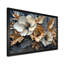 Clarise Goldem Hibiscus liquide Art Harmony II - art mural sur toile Hibiscus-177825083-177825076-70827702
