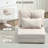 Folding Upholstered Couch Bed With Adjustable Backrest