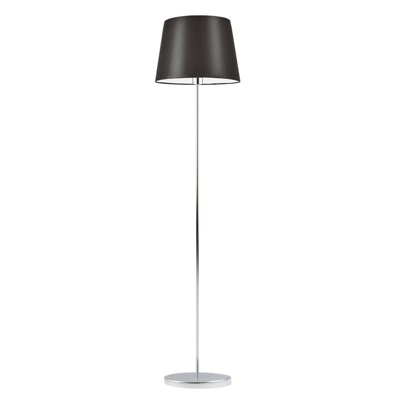 Artimus 162.5 H cm Traditional Floor Lamp, Brown, Chrome