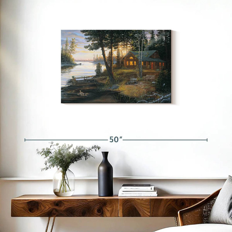 Lilie Last Embers, 20" H x 30" W