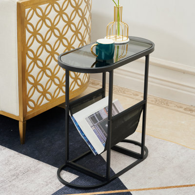 Table d'appoint ovale