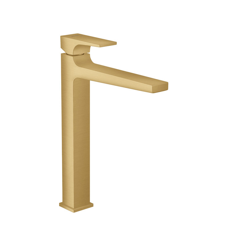 Robinet Hansgrohe Metropol 260 à un trou avec poignée levier, 1,2 gal / min, Or brossé