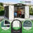 8 Ft. W X 12 Ft. D Metal Storage Shed