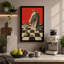 Knight's Gambit Geometric - Wrapped Canvas-1421082168-1421082175