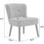 Chaise compacte blanche - Confortable pour les espaces publics inclinable avec un design moderne